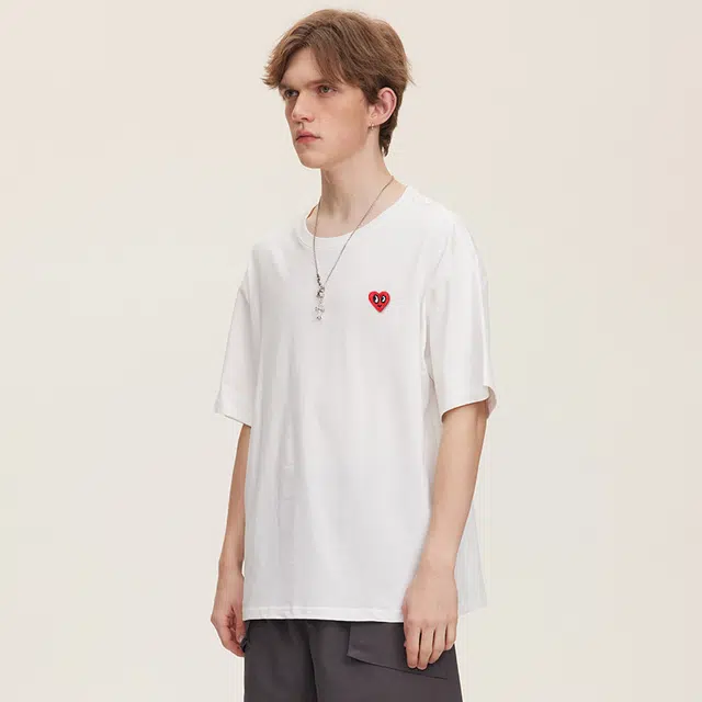 DIBINSAI STUDIO x CHARLES JANG'S HAPPY HEART Logo T