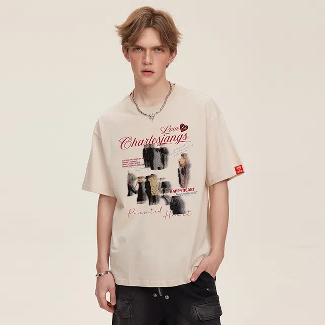 DIBINSAI STUDIO x CHARLES JANG'S HAPPY HEART T