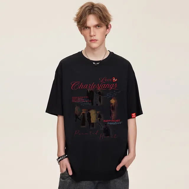 DIBINSAI STUDIO x CHARLES JANG'S HAPPY HEART T