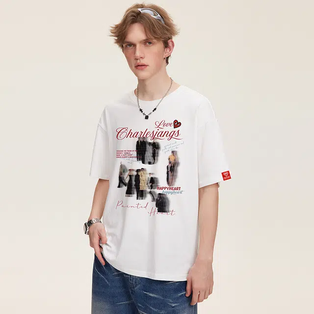 DIBINSAI STUDIO x CHARLES JANG'S HAPPY HEART T