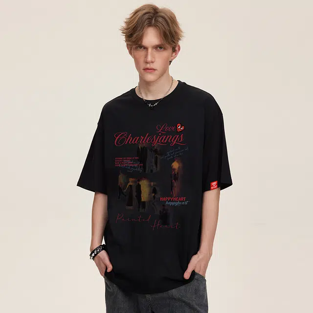 DIBINSAI STUDIO x CHARLES JANG'S HAPPY HEART T