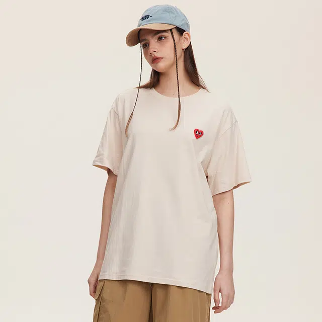 DIBINSAI STUDIO x CHARLES JANG'S HAPPY HEART Logo T