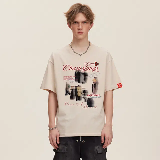DIBINSAI STUDIO x CHARLES JANG'S HAPPY HEART T