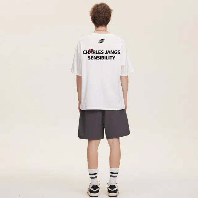 DIBINSAI STUDIO x CHARLES JANG'S HAPPY HEART Logo T