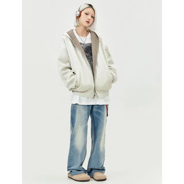 WKOOG Cleanfit Reversible Houndstooth Jacket