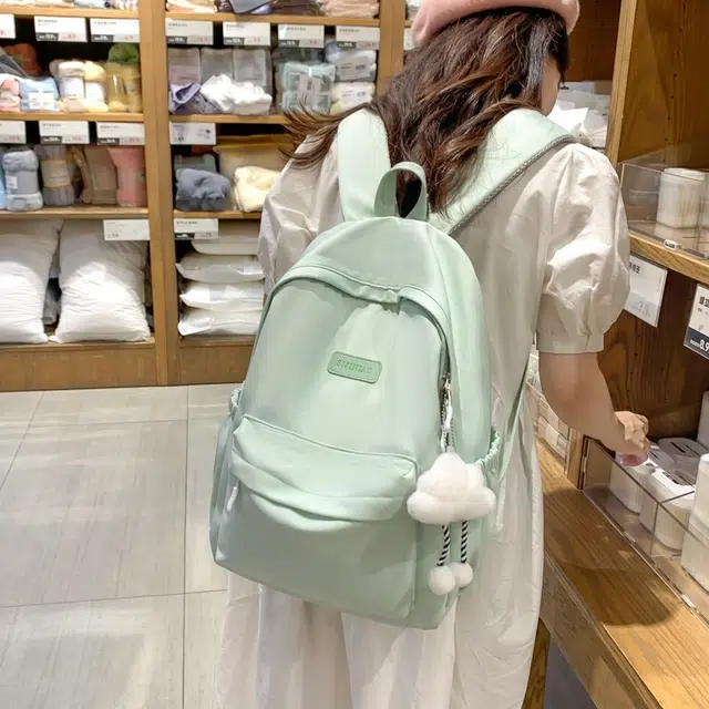 雅鹿 精致轻便百搭休闲旅游小书包 尼龙 双肩包背包 男女同款情侣款 多色