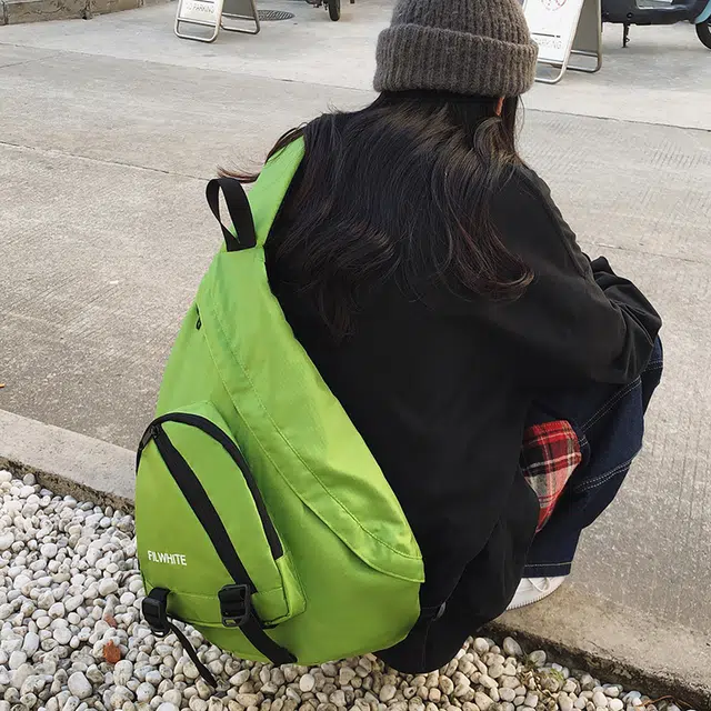 雅鹿 运动骑行弓箭包小众设计感机能潮流 尼龙 斜挎单肩胸包 男女同款情侣款 多色