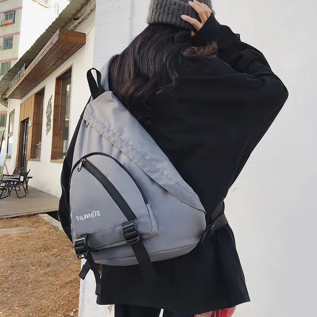 雅鹿 运动骑行弓箭包小众设计感机能潮流 尼龙 斜挎单肩胸包 男女同款情侣款 多色
