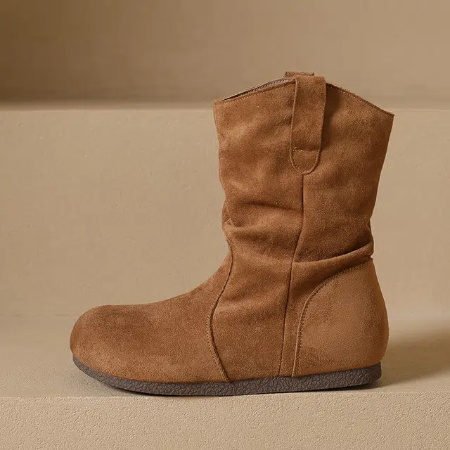 复古简约舒适轻便百搭耐磨防滑瘦瘦勃肯 短靴 女