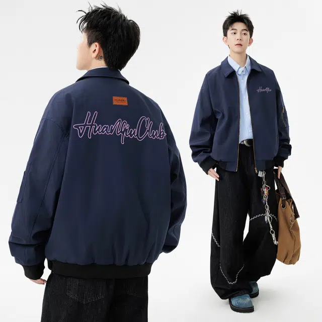 HUANQIU Logovibevintagebomber