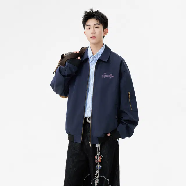 HUANQIU Logovibevintagebomber