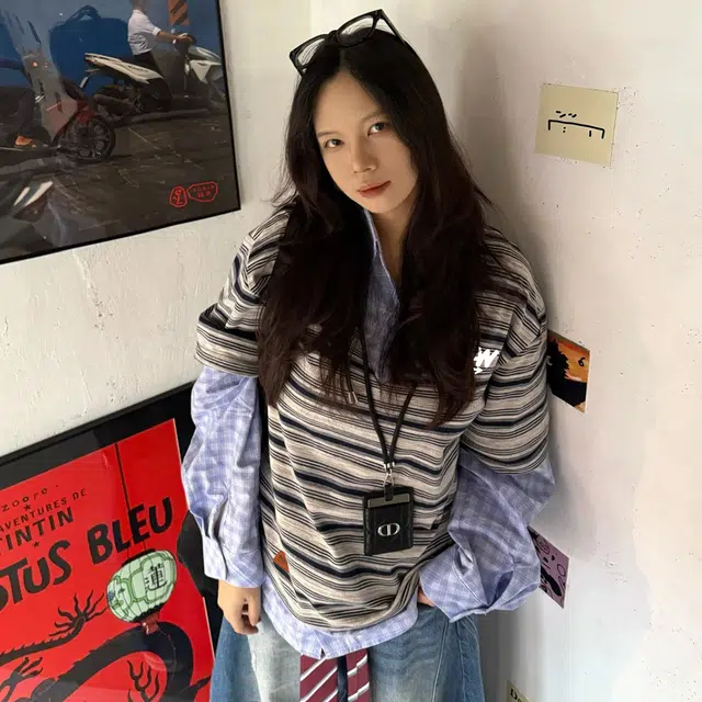 HUANQIU oversizepolo