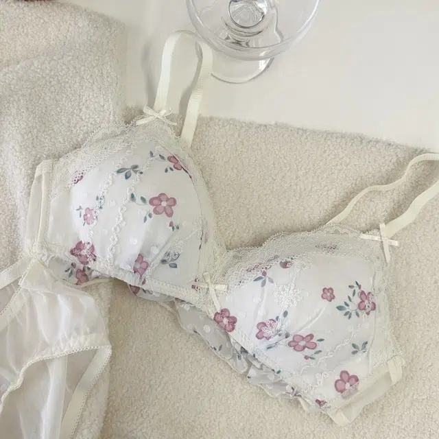 黛尔佳人 内衣女小胸聚拢无钢圈薄款夏季收副乳防下垂纯欲蕾丝胸罩文胸 女款