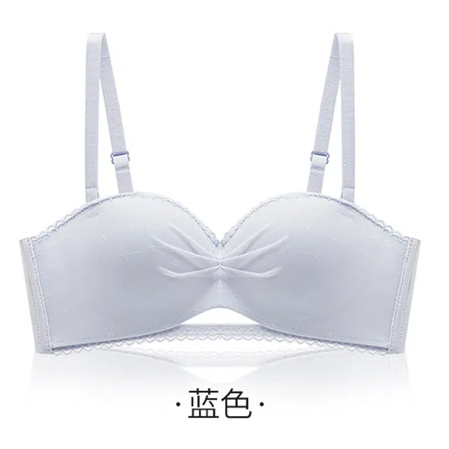 黛尔佳人 无痕无肩带内衣女士小胸聚拢平胸专用防滑隐形抹胸裹胸美背胸罩文胸 女款