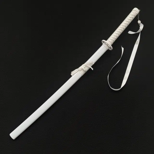 天予小镇 发光袖白雪带灯光 剑木刀带鞘古风 汉服道具武士刃 成品模型