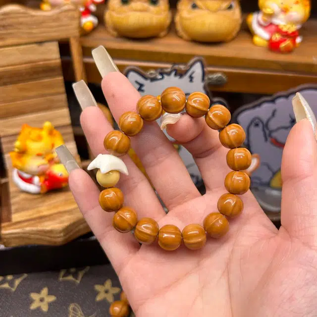 冬荔 水趴猫 猴头核桃 手串 男女同款情侣款