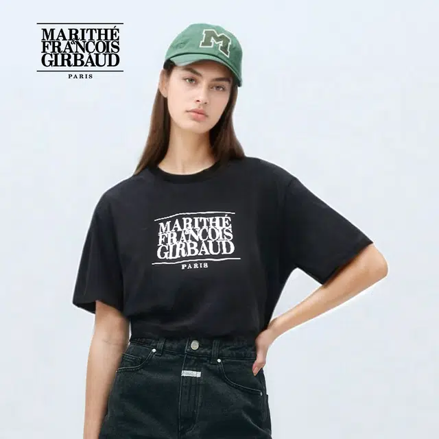 MARITHE FRANCOIS GIRBAUD logo ins T