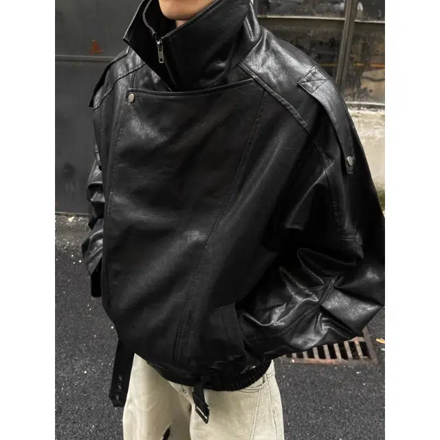 W7H1 PU Leather Jacket