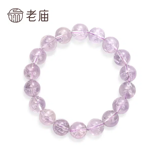 【梦幻仙紫】 老庙 静心能量  浪漫星河  灵性守护 温柔力量  国风轻奢 生日闺秘 双向奔赴 定情 告白天然 紫水晶 手串 女款