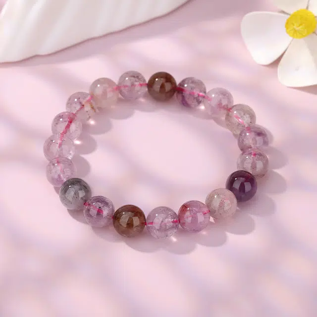 老庙 事事如意 轻奢高级感撞色小众设计 日常通勤百搭 紫水晶 手串 男女同款情侣款