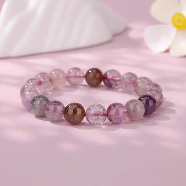 老庙 事事如意 轻奢高级感撞色小众设计 日常通勤百搭 紫水晶 手串 男女同款情侣款