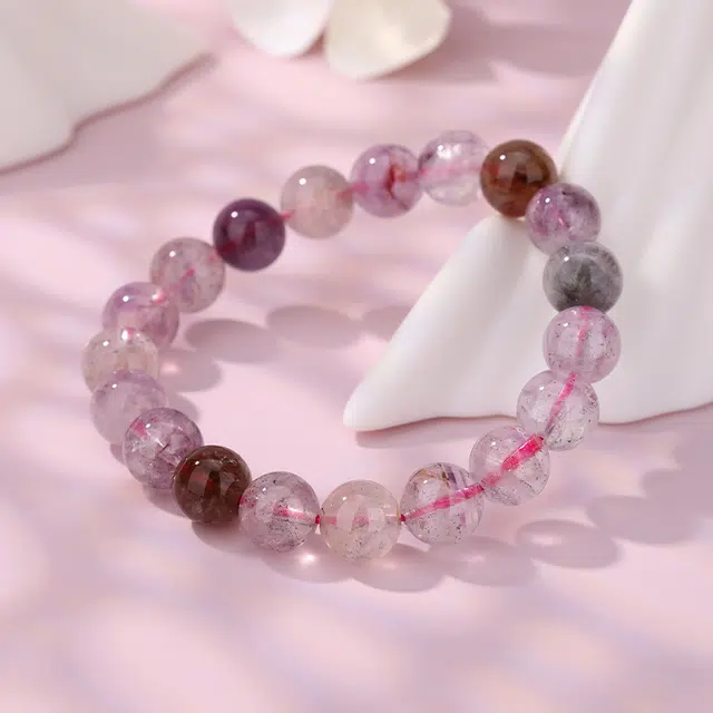 老庙 事事如意 轻奢高级感撞色小众设计 日常通勤百搭 紫水晶 手串 男女同款情侣款