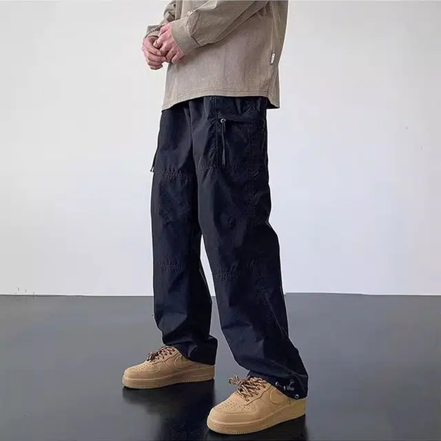 拓菲 美式机能伐木休闲工装裤高级感小众软壳三防炸街痞帅裤子 男女同款