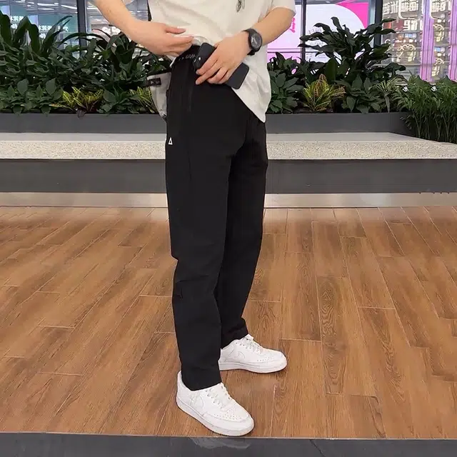 拓菲 小三角标山系百搭潮流设计夏季防水速干直筒微锥户外徒步登山休闲裤 男女同款