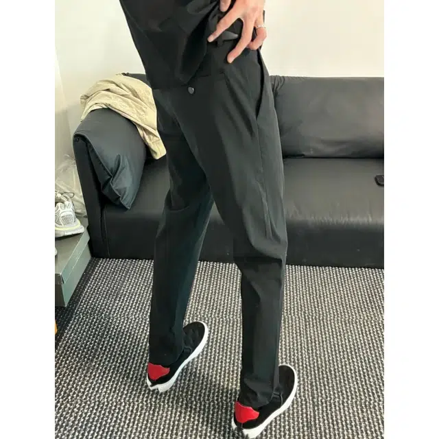 拓菲 小西裤痞帅潮牌微喇裤透气薄款免烫长裤西装裤 男女同款