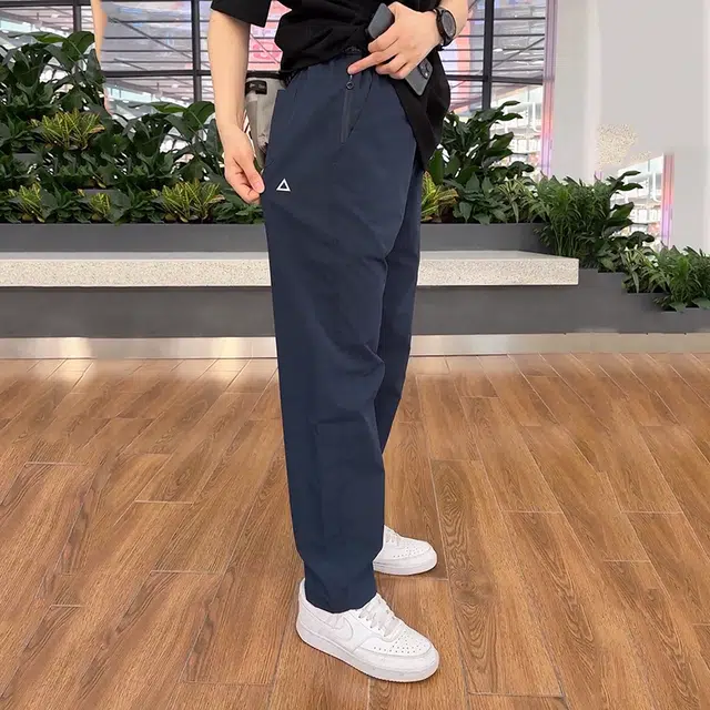 拓菲 小三角标山系百搭潮流设计夏季防水速干直筒微锥户外徒步登山休闲裤 男女同款