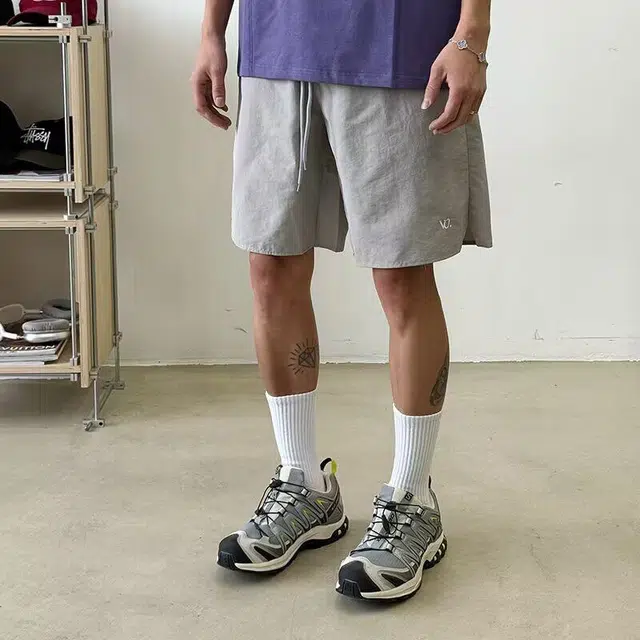 拓菲 日系复古刺绣男款夏季户外运动机能风工装裤子宽松百搭五分裤休闲短裤 男女同款