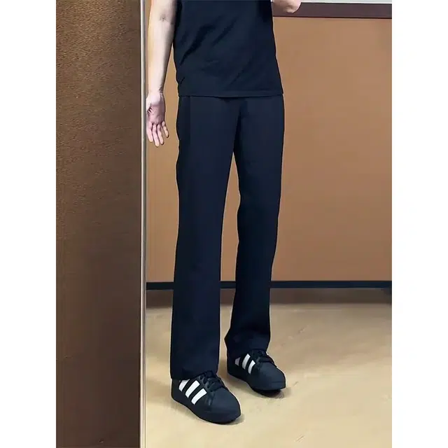 拓菲 弯刀西裤垂坠感高级感休闲慵懒风裤子夏季直筒微喇西装裤 男女同款