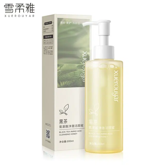 雪柔雅 黑茶洁颜蜜 卸妆控油清洁