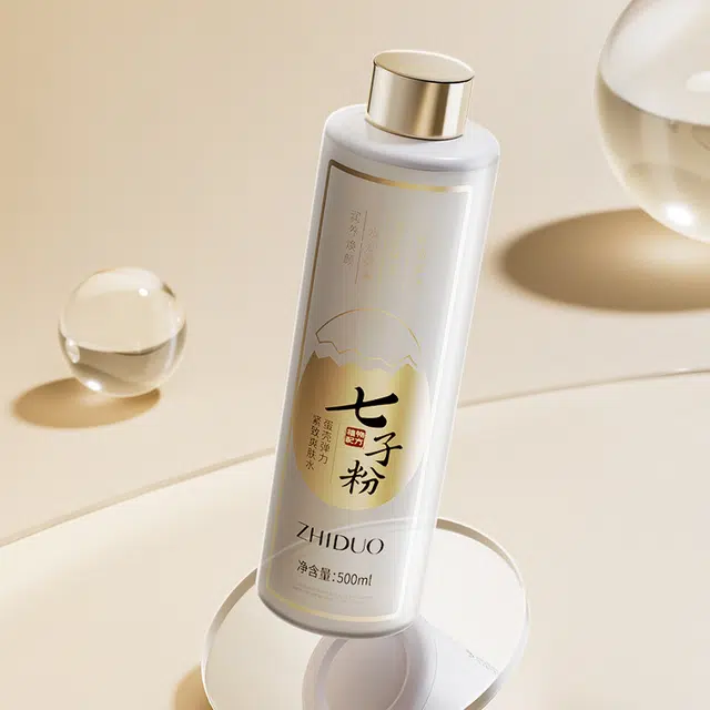 致朵 七子粉蛋壳弹力爽肤水 保湿舒缓紧致滋润清爽修护补水