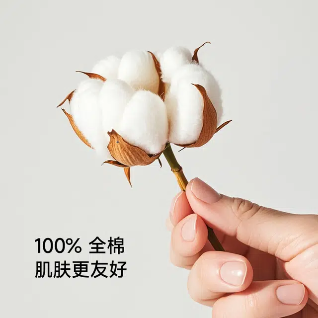 棉上 全棉洗脸棉柔巾 擦脸洁面一次性悬挂式抽巾