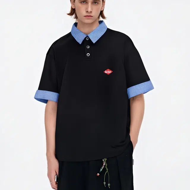 Lee Cooper logo clean fit Polo