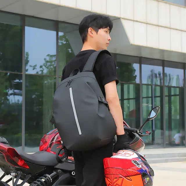 度森袋鼠 高颜值时尚百搭多功能防水 尼龙布 双肩包 男款 多色