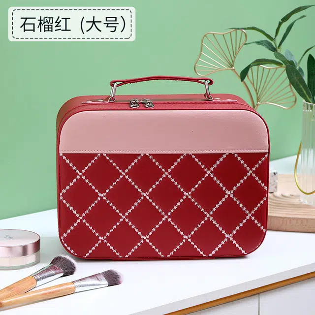 艾情草之恋 绣格化妆包 大容量
