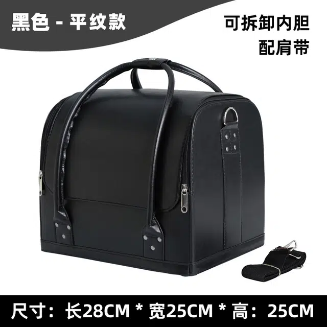 艾情草之恋 韩版化妆包轻奢高级感 扩容,可收纳，美容美甲工具箱 防水出行必备