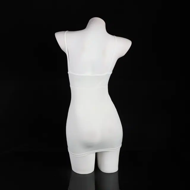 崇朵  吊带冰丝睡裙 大码性感免脱小胸诱惑包臀