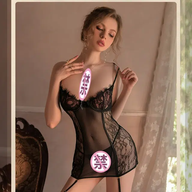 崇朵  蕾丝大码性感免脱小胸诱惑高级感情趣内衣