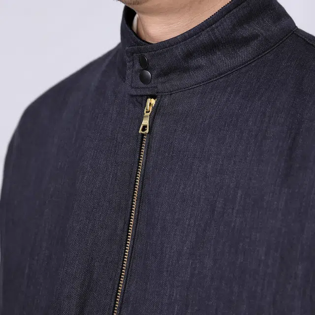 实年服工 复古老干部休闲经典百搭上衣夹克外套 男款 灰蓝黑