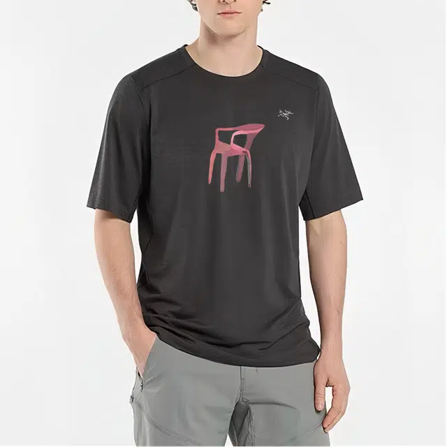 Arcteryx CORMAC CREWLOGOT -Black Heather