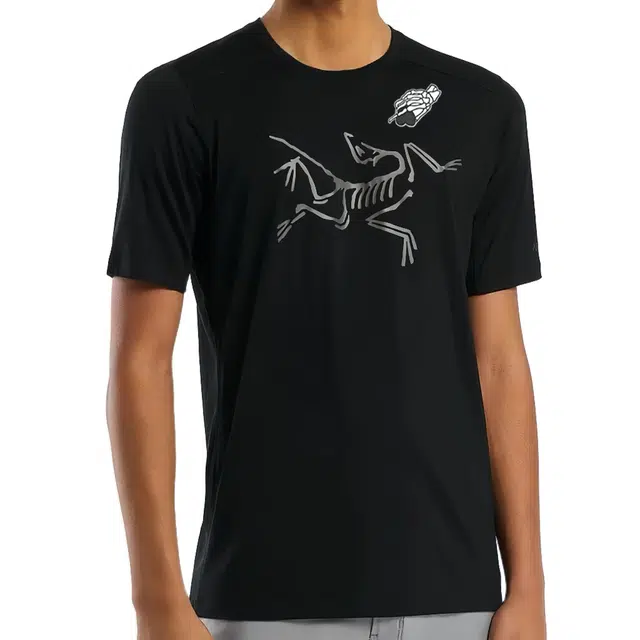 Arcteryx Ionia Merino Wool LogoT Black