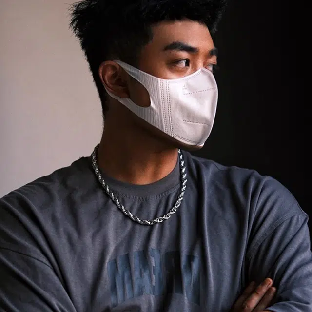 极昼 莫比乌斯压花潮酷街头嘻哈风极简复古潮流日常通勤搭配经典百搭 钛钢 项链 男女同款情侣款