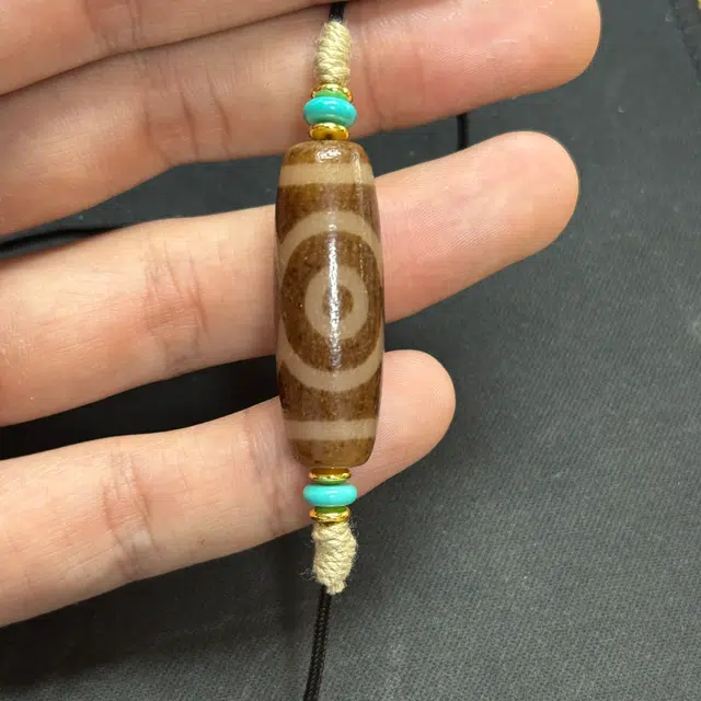 极限弧 招财转运藏式九眼天珠手工编织绳吉祥平安百搭佛系挂件#好运#好运 玛瑙 吊坠 男女同款情侣款