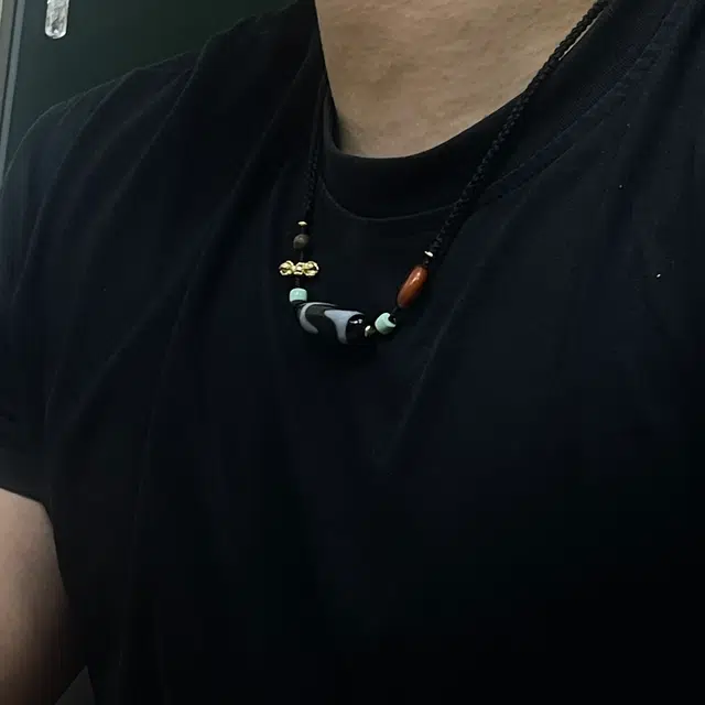 极限弧 中式藏式九眼天珠民族风护身佛珠#好运 玛瑙 吊坠 男女同款情侣款