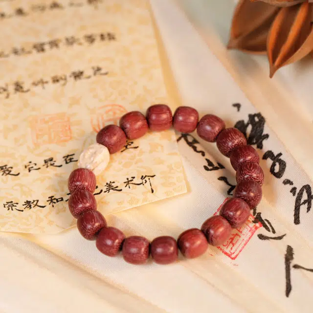 【祥云】 极限弧 紫苏木紫罗兰单圈平安招财纳福转运珠文玩盘串小众国风设计#好运 缅花 手串 男女同款情侣款