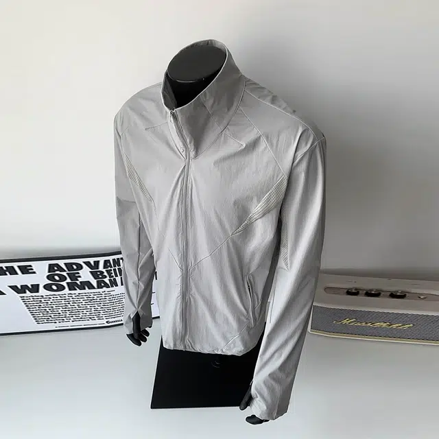 臣目 夏季凉感防晒衣轻薄户外骑行防紫外线防晒服立领防晒服 男女同款