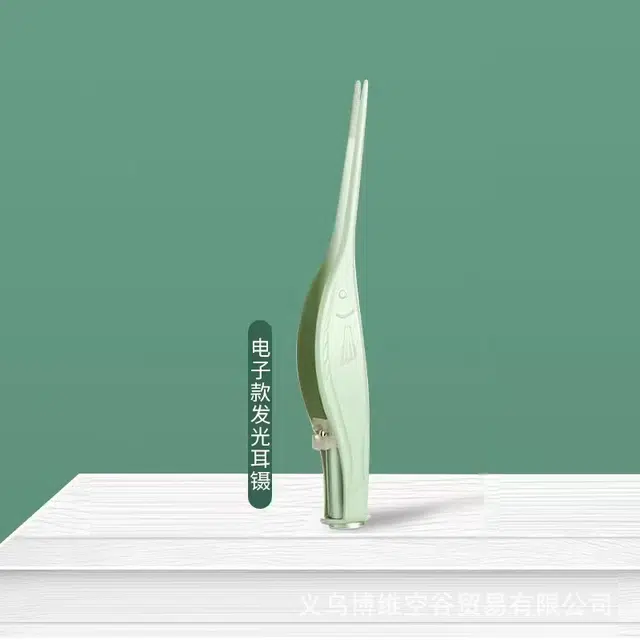 舒小奢发光耳勺带灯耳镊儿童掏耳神器掏耳勺挖耳勺采耳工具实用
